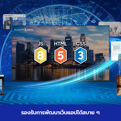 ทีวี Samsung รุ่นที่ใช้กับโรงแรม AT690UKXXT รองรับการพัฒนา